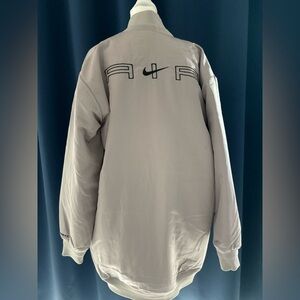 Nike air Women's Light Gray Bomber Jacket